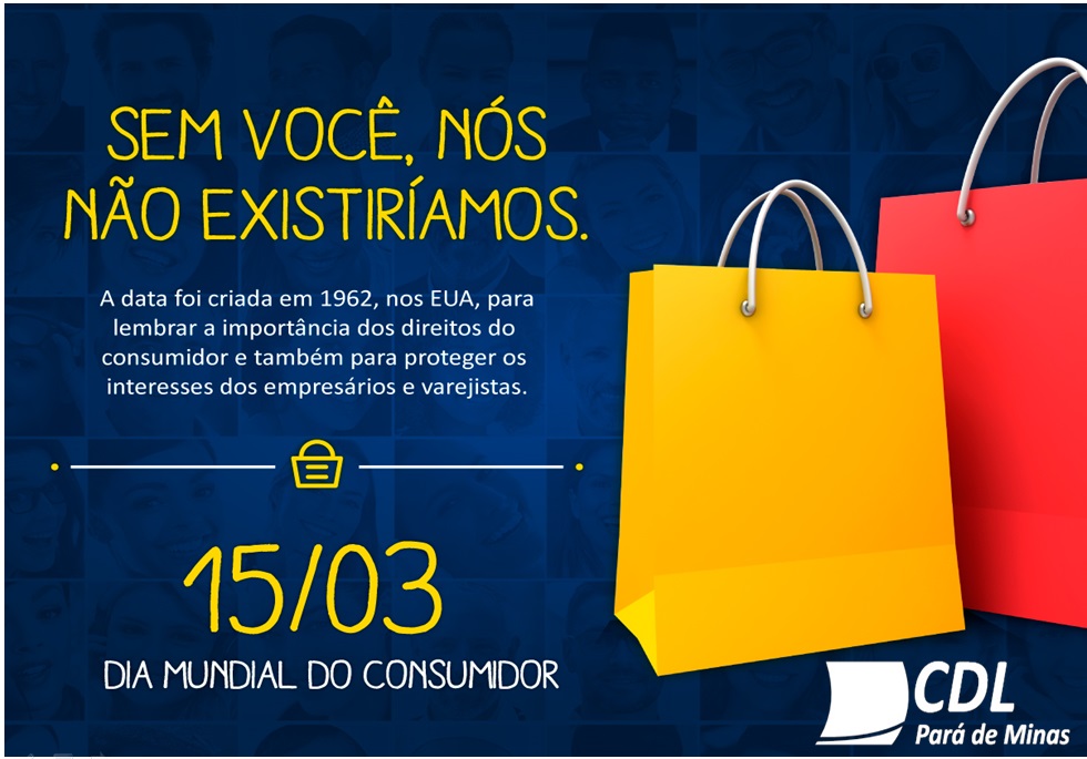 DIA DO CONSUMIDOR!
