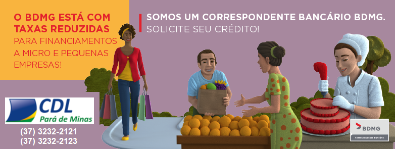 BDMG- TAXAS REDUZIDAS