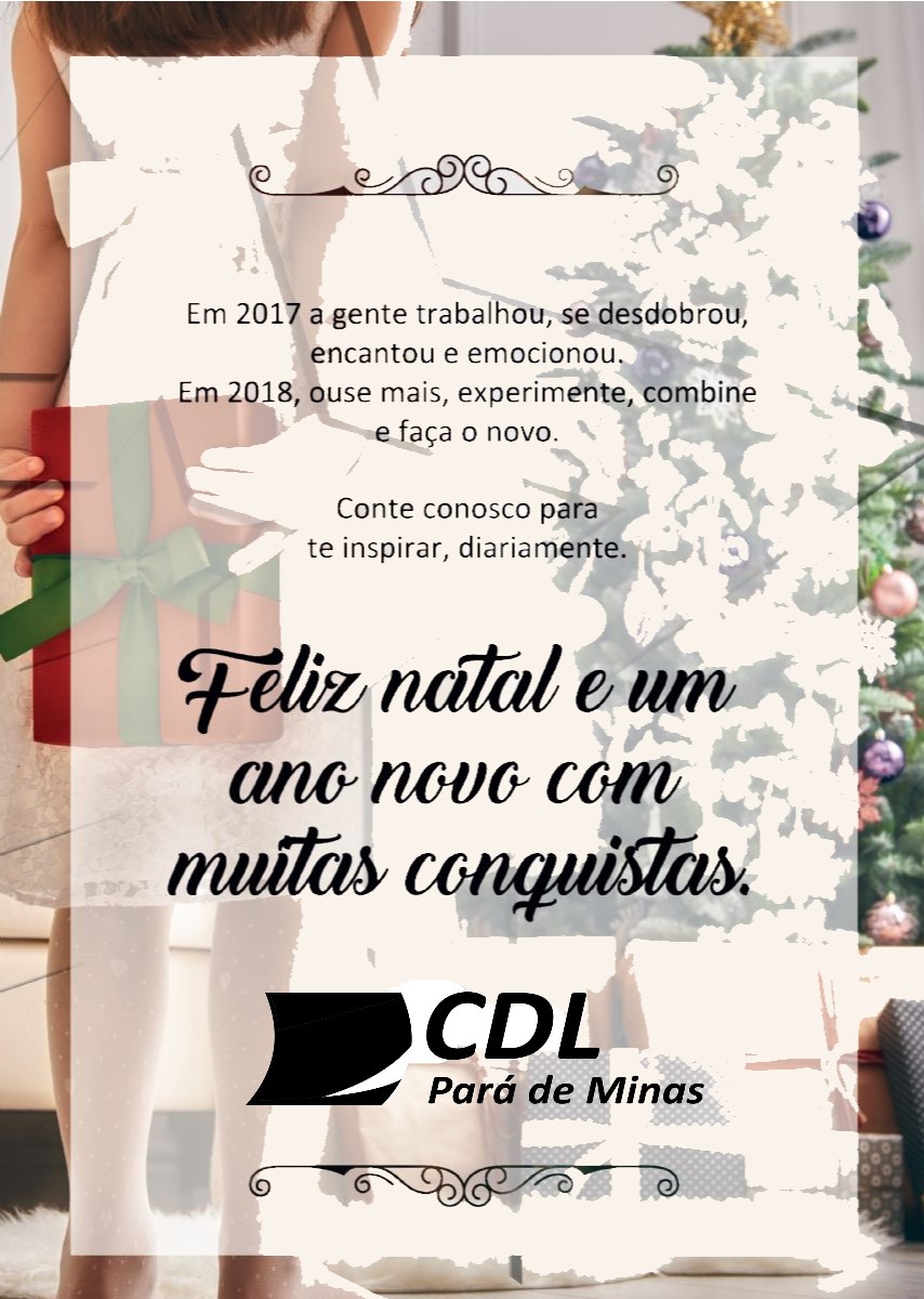 FELIZ NATAL E PRÓSPERO ANO NOVO!