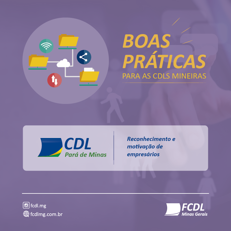 CDL PARÁ DE MINAS SE DESTACA NO ESTADO DE MINAS GERAIS