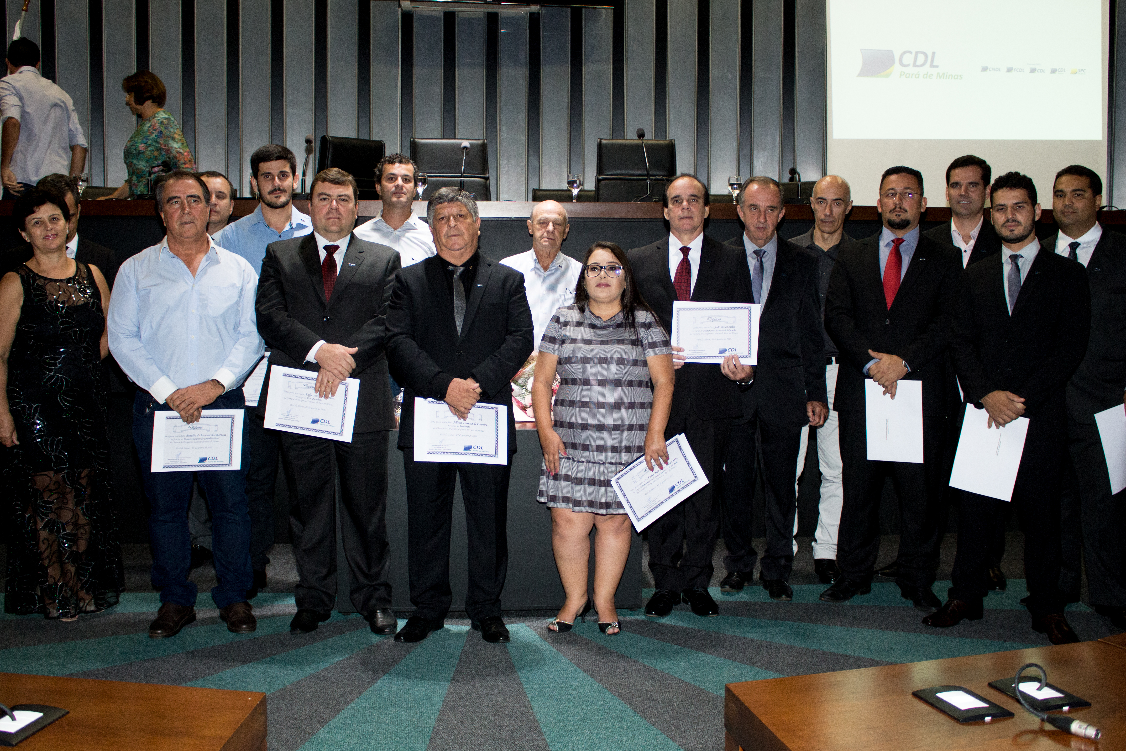 CERIMÔNIA DE POSSE DA DIRETORIA DA CDL PARÁ DE MINAS