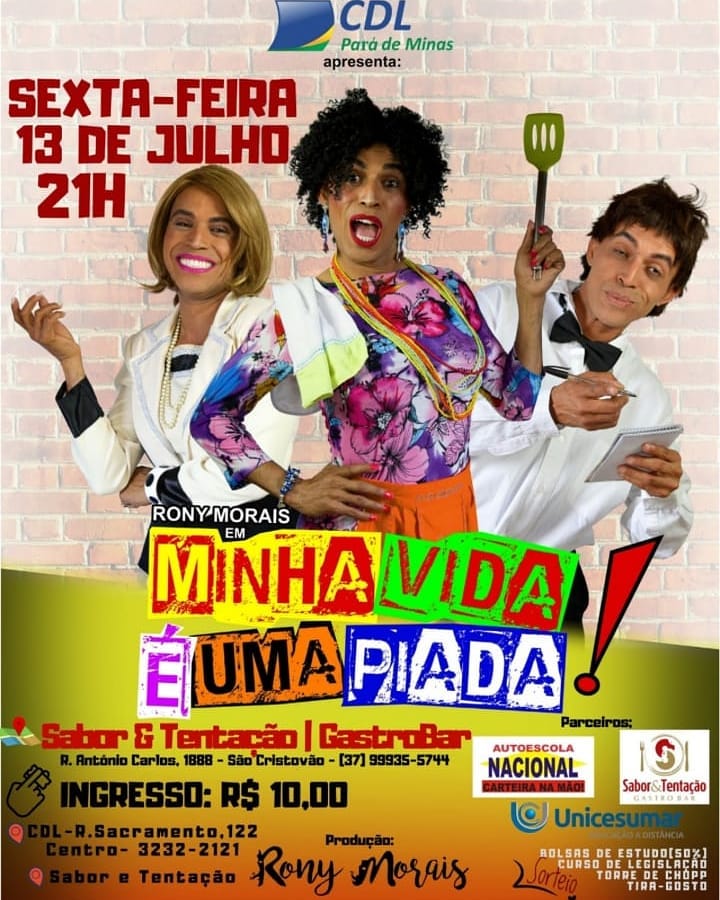 MINHA VIDA É UMA PIADA!