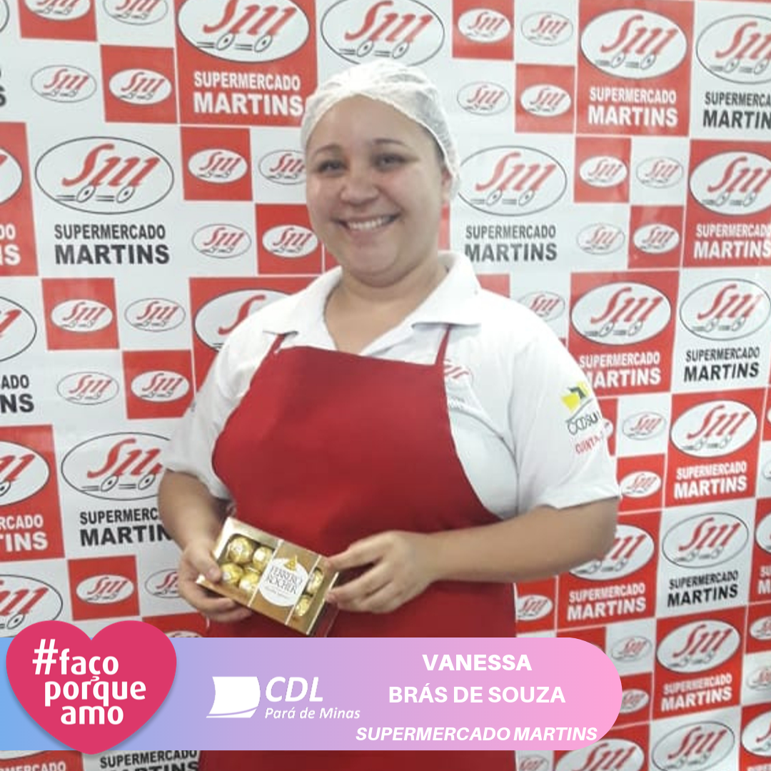 #FAÇOPORQUEAMO - VANESSA BRAZ DE SOUZA